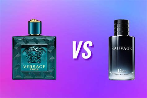 versace eros vs sauvage dior|Versace perfume reviews.